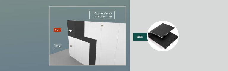 אקוסטיקה לקירות בניה קלה