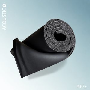 Pipe+ - יריעה אקוסטית ותרמית לבידוד רעשי צנרת מים וביוב